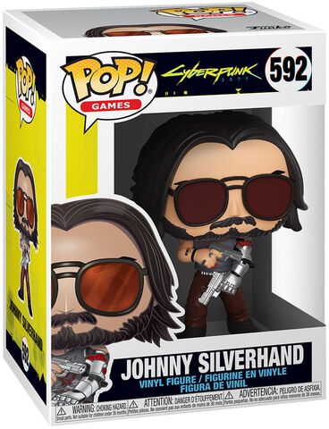 Figurine Funko Pop! N°592 - Cyberpunk 2077 - Johnny Silverhand 2